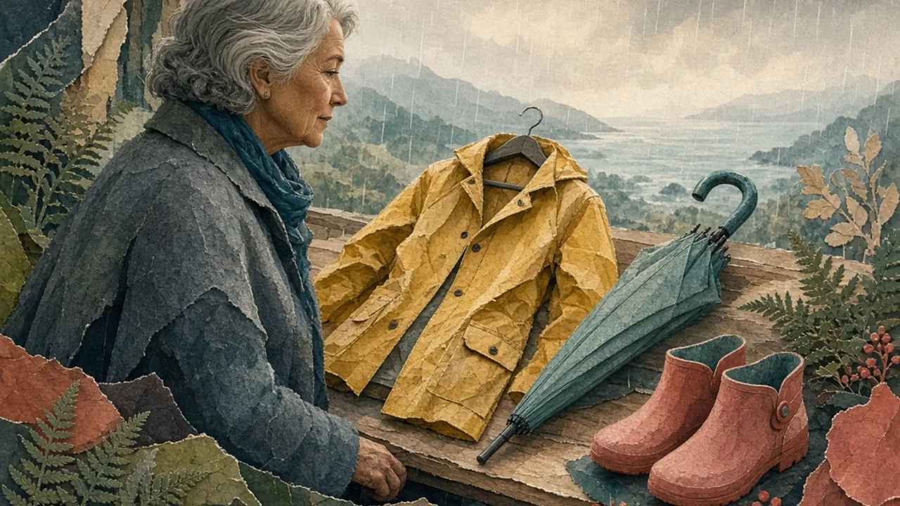 Older adults preparing for a comfortable outing